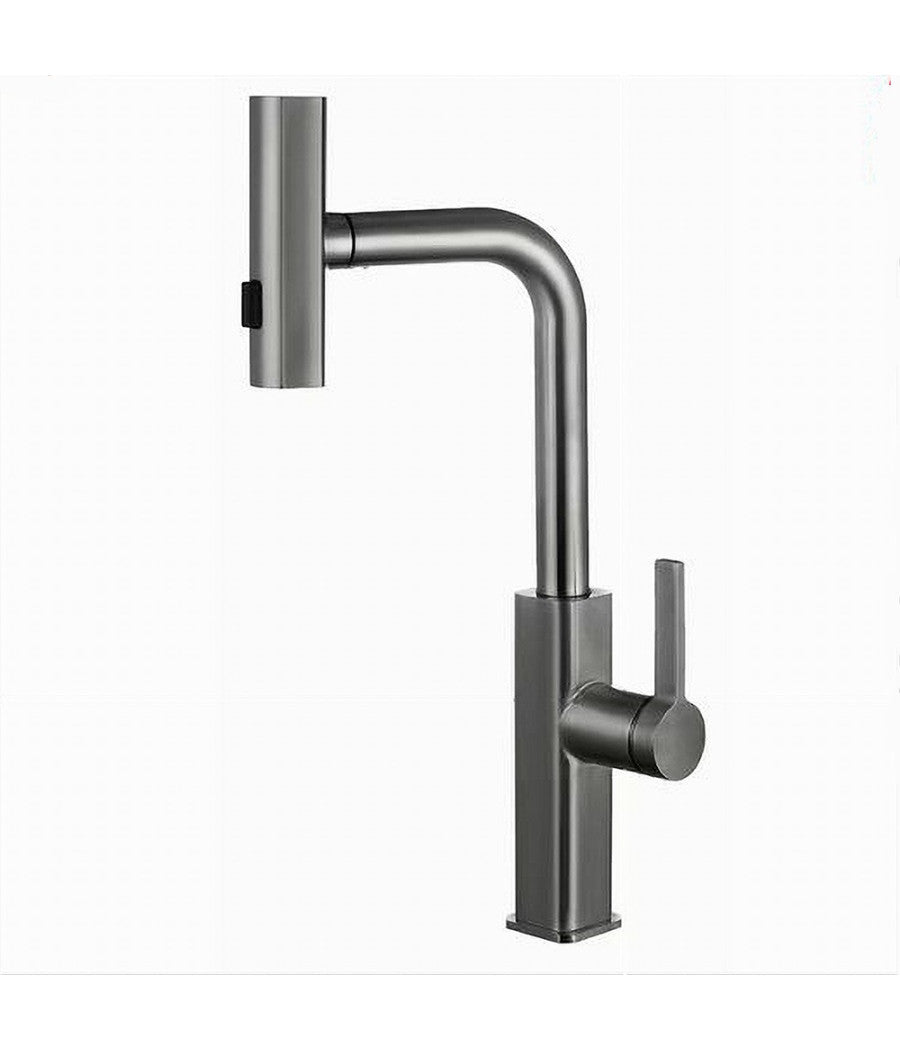 Rubinetto Miscelatore Per Cucina Monocomando Lavello Erogatore Girevole 87400         