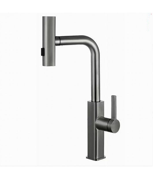 Rubinetto Miscelatore Per Cucina Monocomando Lavello Erogatore Girevole 87400         