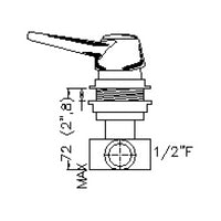 RUBINETTO MISCELATORE DOCCIA