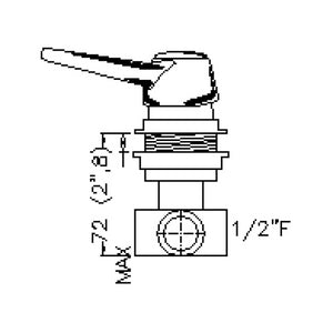 RUBINETTO MISCELATORE DOCCIA
