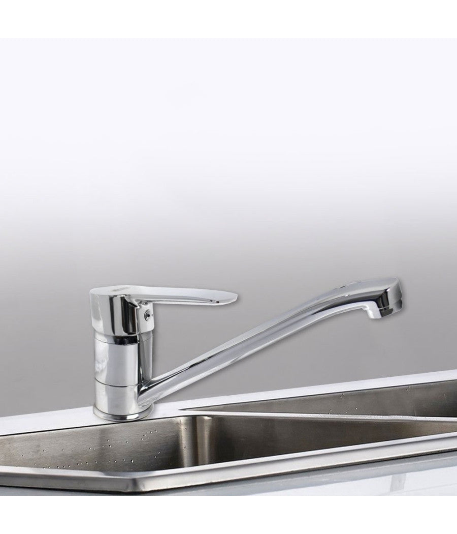 Rubinetto Miscelatore Per Lavello Cucina Canna Lunga Modello Londra 52340a         