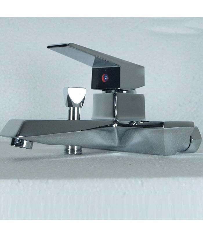 Rubinetto Miscelatore Vasca Cubico  52965 Monocomando Monoforo Rubinetteria         