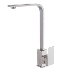 Trade Shop - Rubinetto Monocomando Lavello Cucina Tubo Canna Alta Lunga Quadrata Sail Cube -