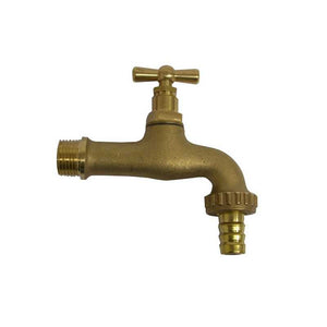 Rubinetto Ottone Sab Vite 1/2" Portagomma 3/4"