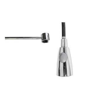 Rubinetto Per Lavello Da Cucina A Canna Alta Con Maniglia A Leva E Doccetta         