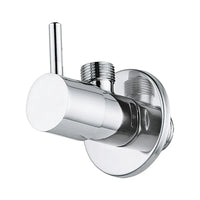 Rubinetto sottolavabo tondo cromato 1/2 x 1/2