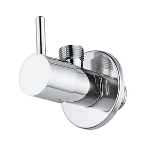 Rubinetto sottolavabo tondo cromato 1/2 x 1/2