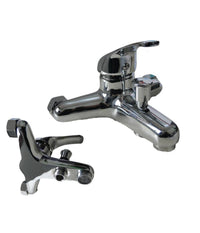 Rubinetto Vasca Parete Miscelatore Muro Monocomando Da Bagno Attaco Doccia 52928         