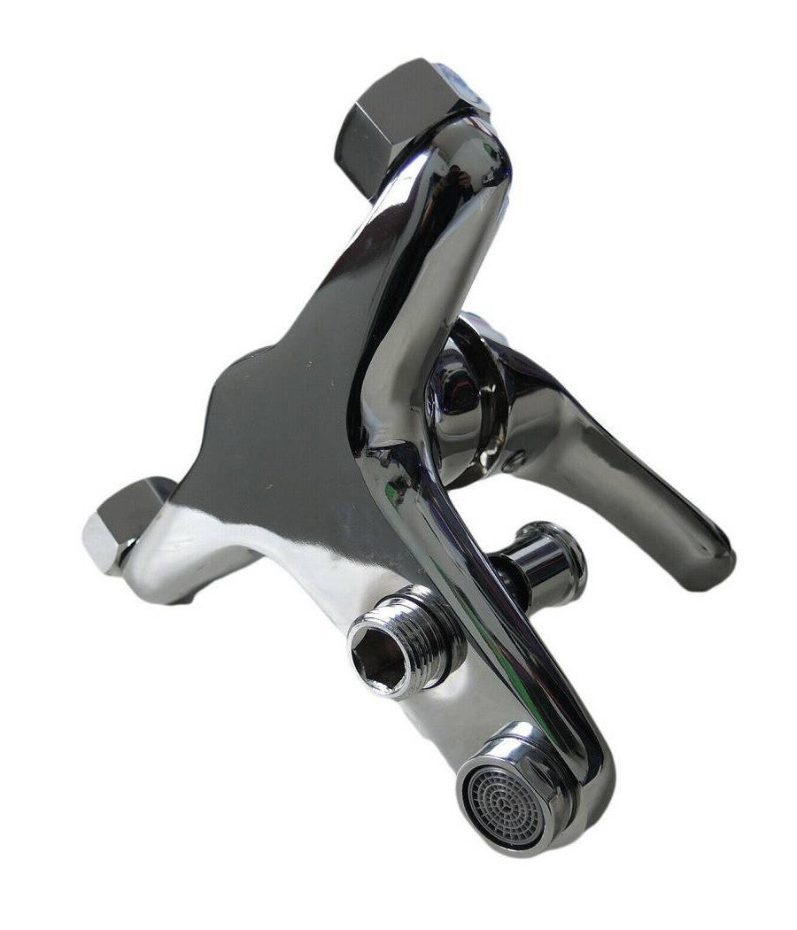 Rubinetto Vasca Parete Miscelatore Muro Monocomando Da Bagno Attaco Doccia 52928         