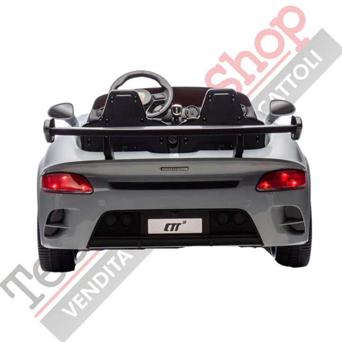 Auto Elettrica Per Bambini Ruf Big 24V-Grigio