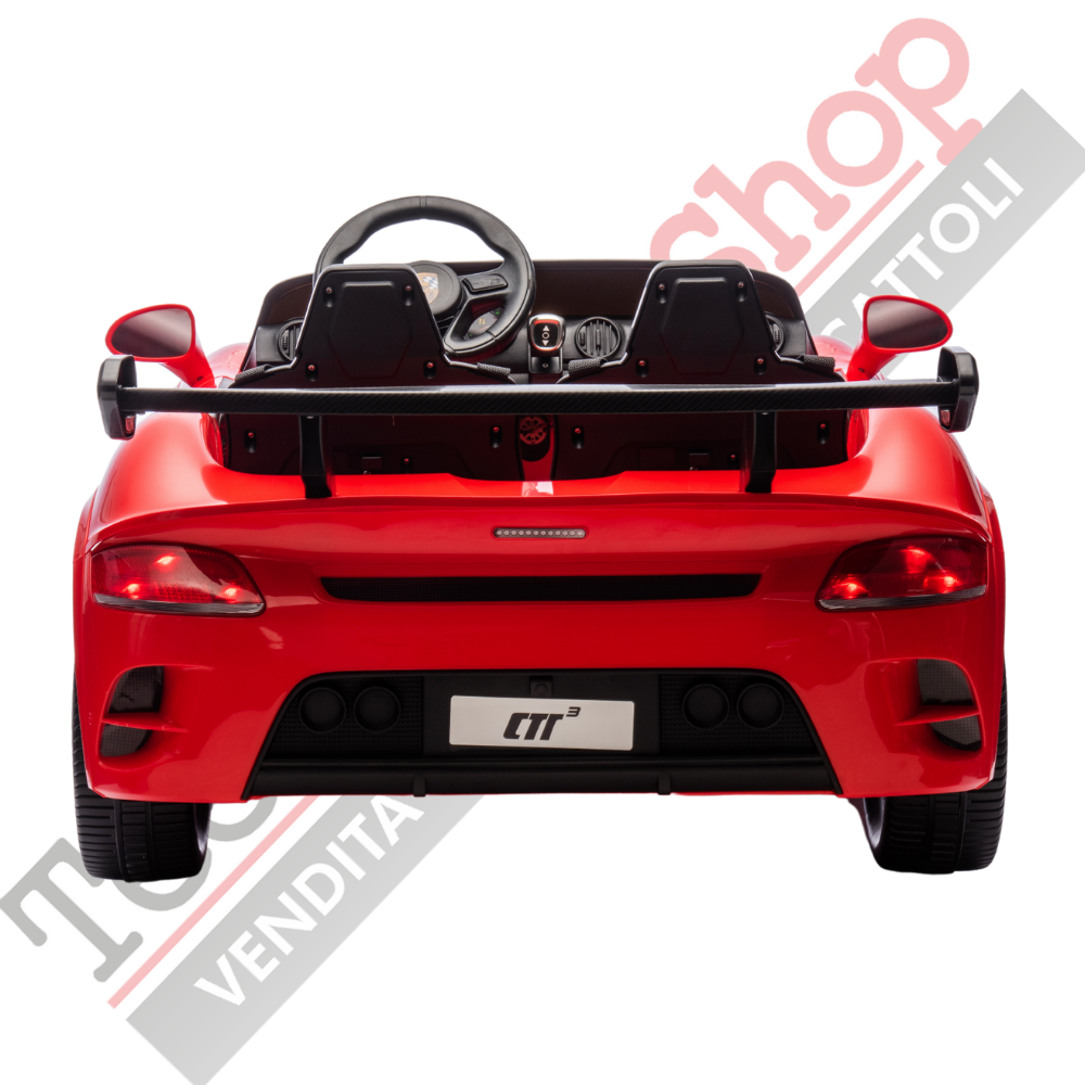 Auto Elettrica Per Bambini Ruf Big 24V-Rosso