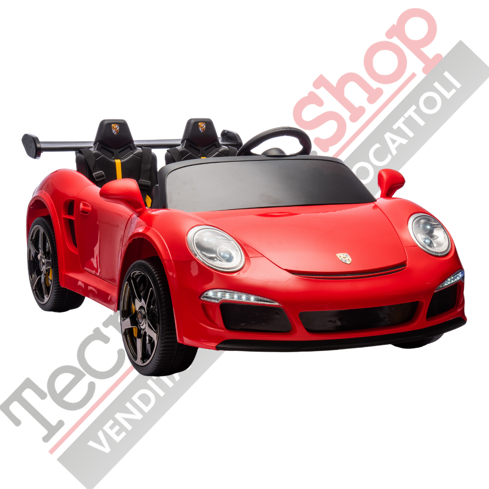 Auto Elettrica Per Bambini Ruf Big 24V-Rosso