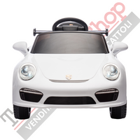 Auto Elettrica Per Bambini Ruf Small 12V-Bianco