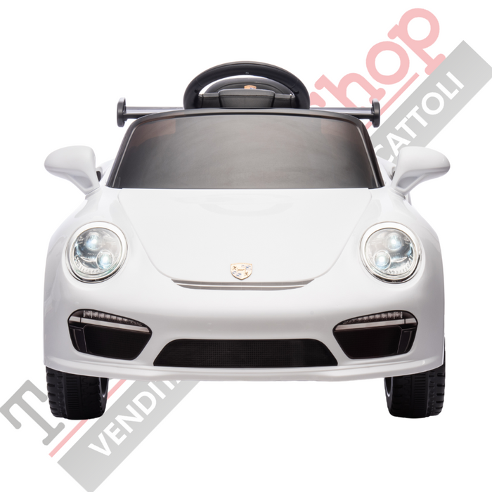 Auto Elettrica Per Bambini Ruf Small 12V-Bianco
