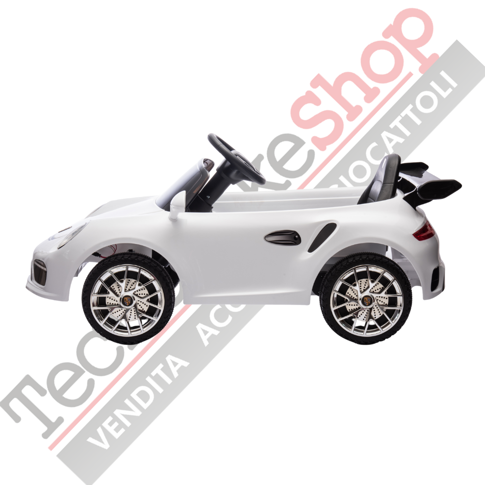 Auto Elettrica Per Bambini Ruf Small 12V-Bianco