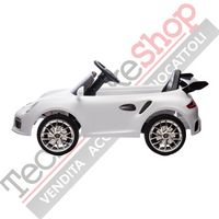 Auto Elettrica Per Bambini Ruf Small 12V-Bianco