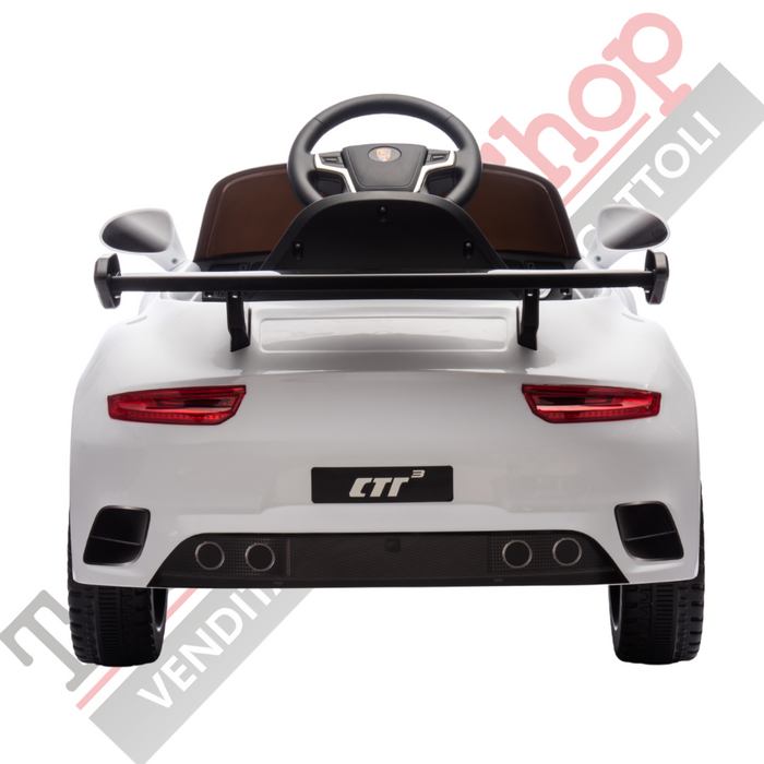 Auto Elettrica Per Bambini Ruf Small 12V-Bianco