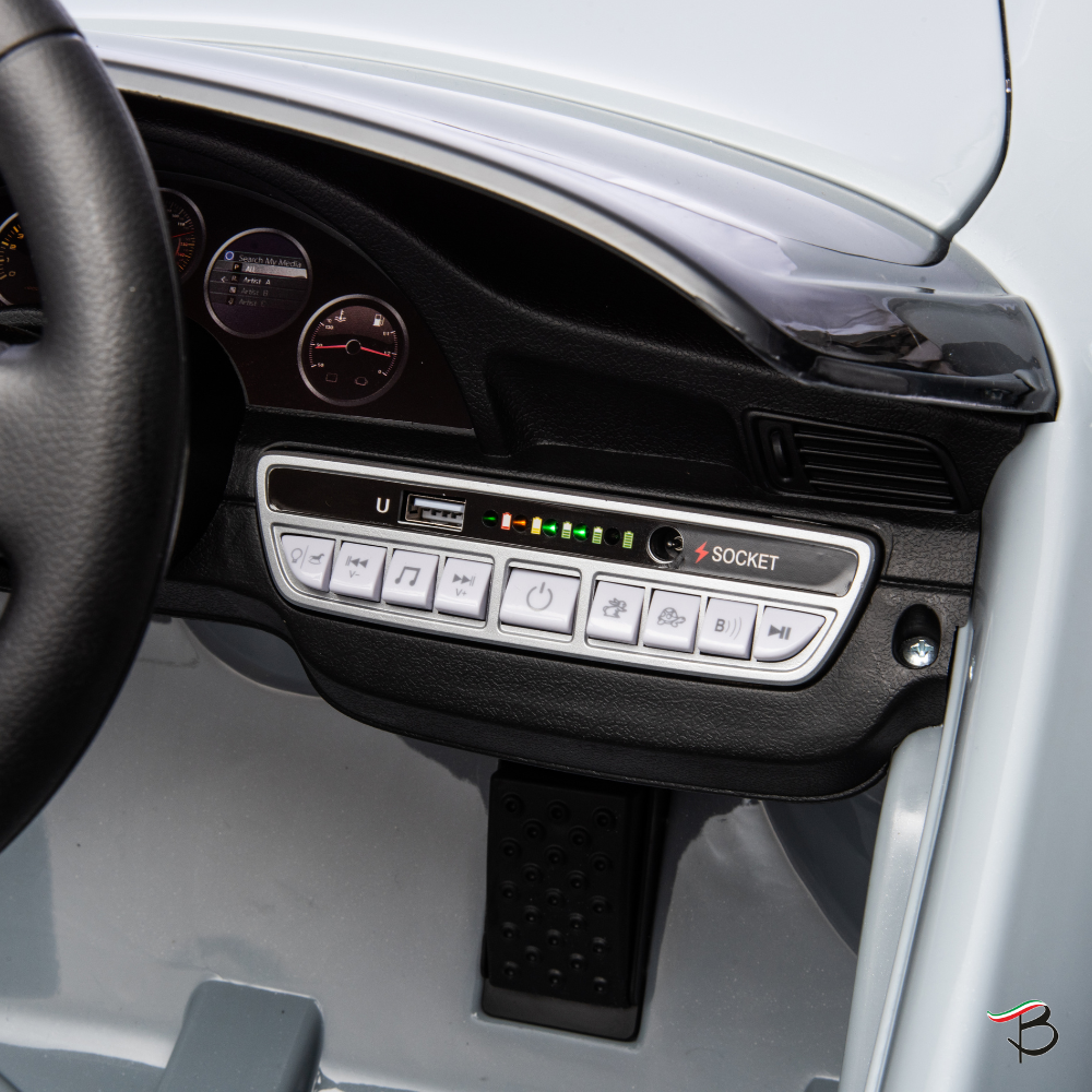 Auto Elettrica Per Bambini Ruf Small 12V-Grigio