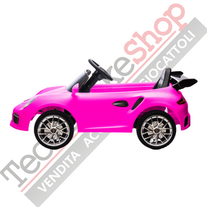 Auto Elettrica Per Bambini Ruf Small 12V-Rosa