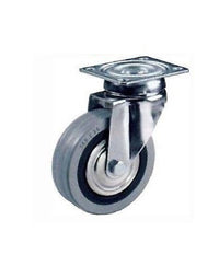 Ruota Grigia Con Piastra Girevole Tbp Cebora Diametro 60 80 100 125     -60 Mm   -