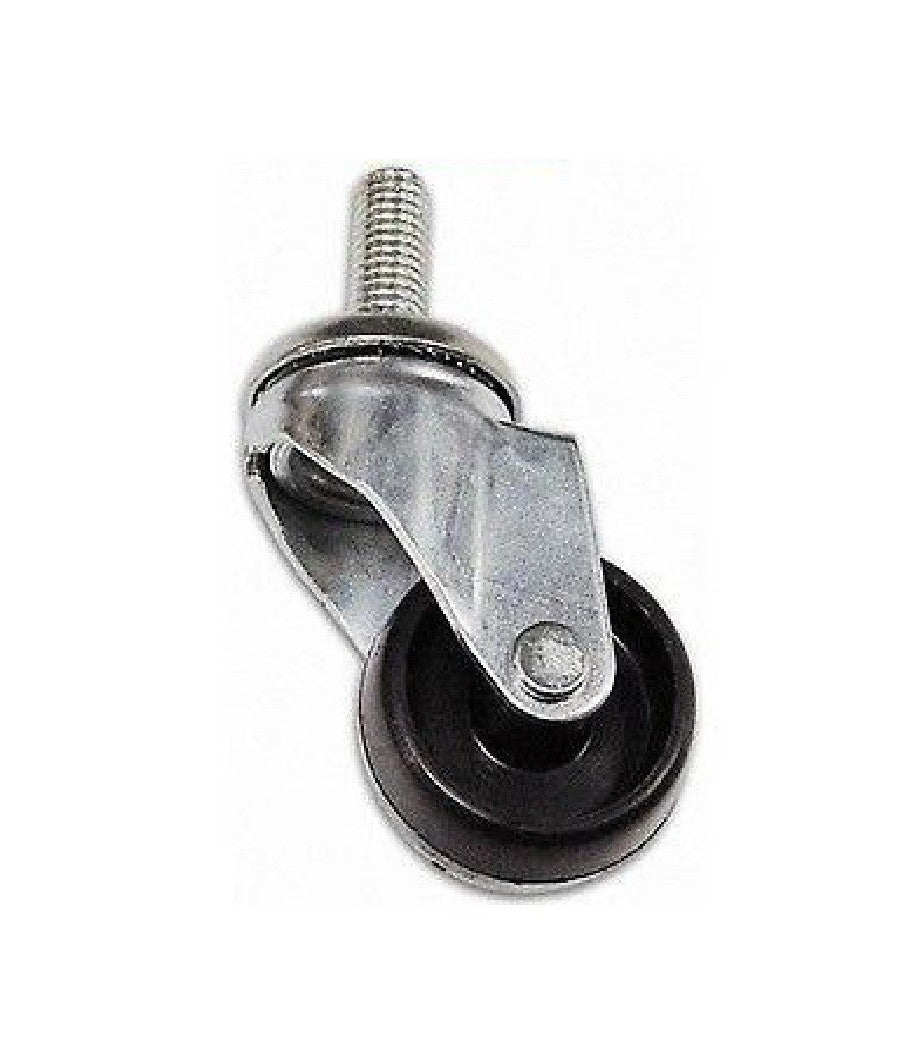 Ruota In Nylon Nero Con Perno Df Cebora Diametro 30 40 50 60 80     -50 Mm   -