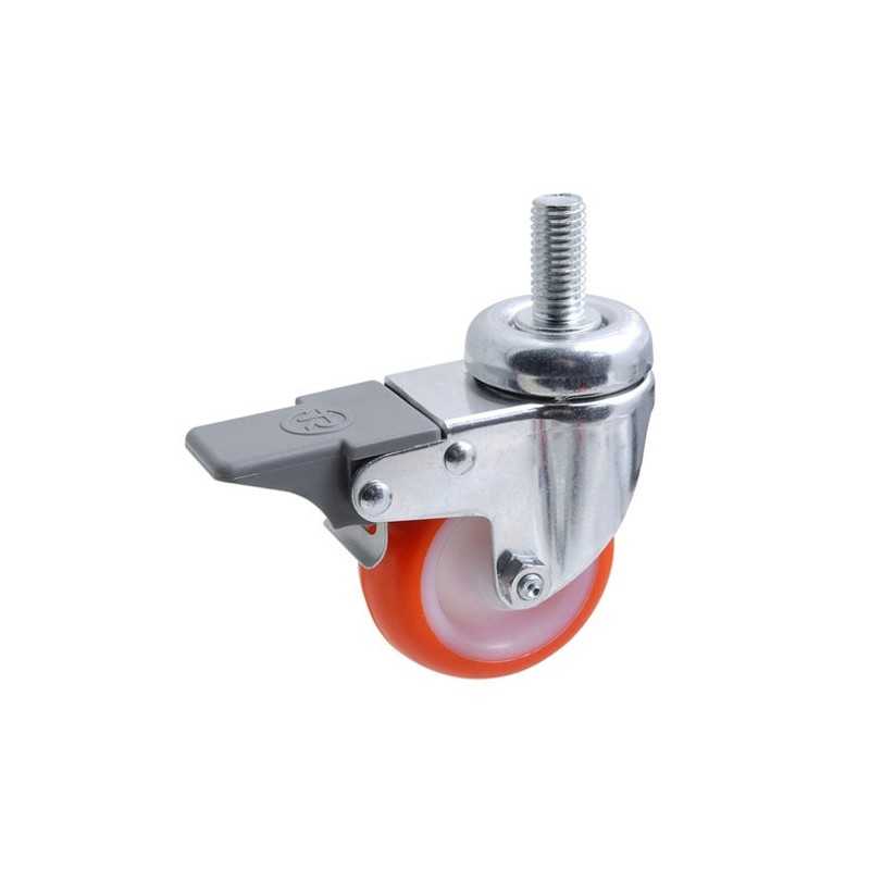 Ruota Poliuretano M10+F 40X18 369101 Tr