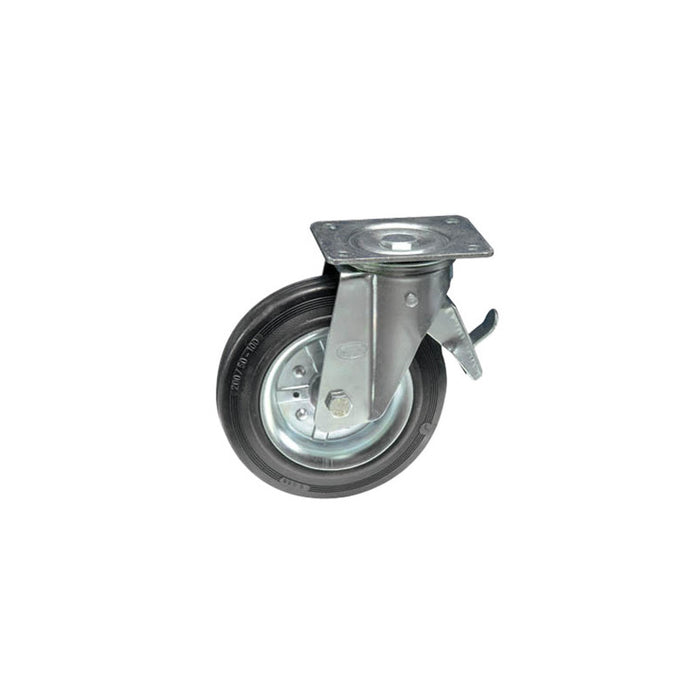 Ruota rotante Ø 125 mm con forcella e freno – A.350/FR – Universale