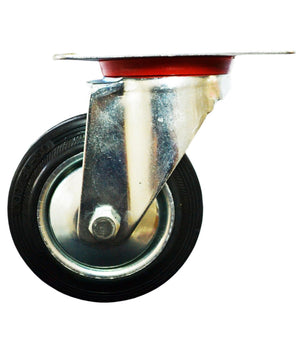 Ruota Ruote Rotelle In Gomma Per Carrelli Industriali Tavoli Mobili à¸ 75 X 25 45         