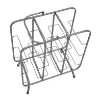 Porta Bottiglie Rack Quadrato (9 Posti) Cm 40X23X47.5