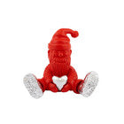 Papo Cuore - Scultura da appoggio Rosso/Argento h.13