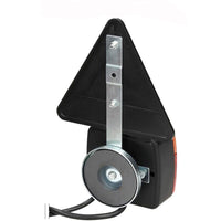 KIT LUCI STOP FANALI TRIANGOLI POSTERIORI MAGNETICHE 12V RIMORCHIO CARRELLO AMA 63754