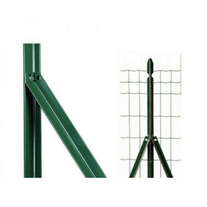 SAETTE PER PALETTI RECINZIONI SAETTA A L PLASTIFICATA VERDE 25x25x3mm h120cm ASETKA