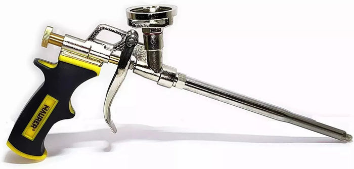 Pistola per Schiuma Poliuretanica Maurer con ugello in acciaio inox ed impugnatura ergonomica