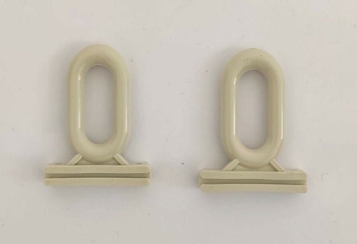 Braccetti per Tende da Sole in Alluminio 50 cm Coppia Kit con Occhioli Vari Colori