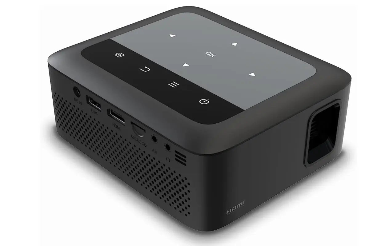 Philips NeoPix 110, Mini Videoproiettore True HD 720p, Display 65", Wi-Fi, Nero