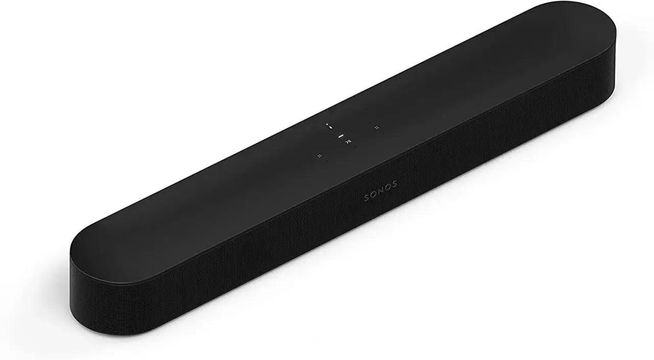 Sonos Beam Gen2, soundbar TV e musica, Multiroom Wi-Fi, Imput HDMI eARC, Dolby Atmos, AirPlay2, Google Assistenza e Amazon Alexa - Nero