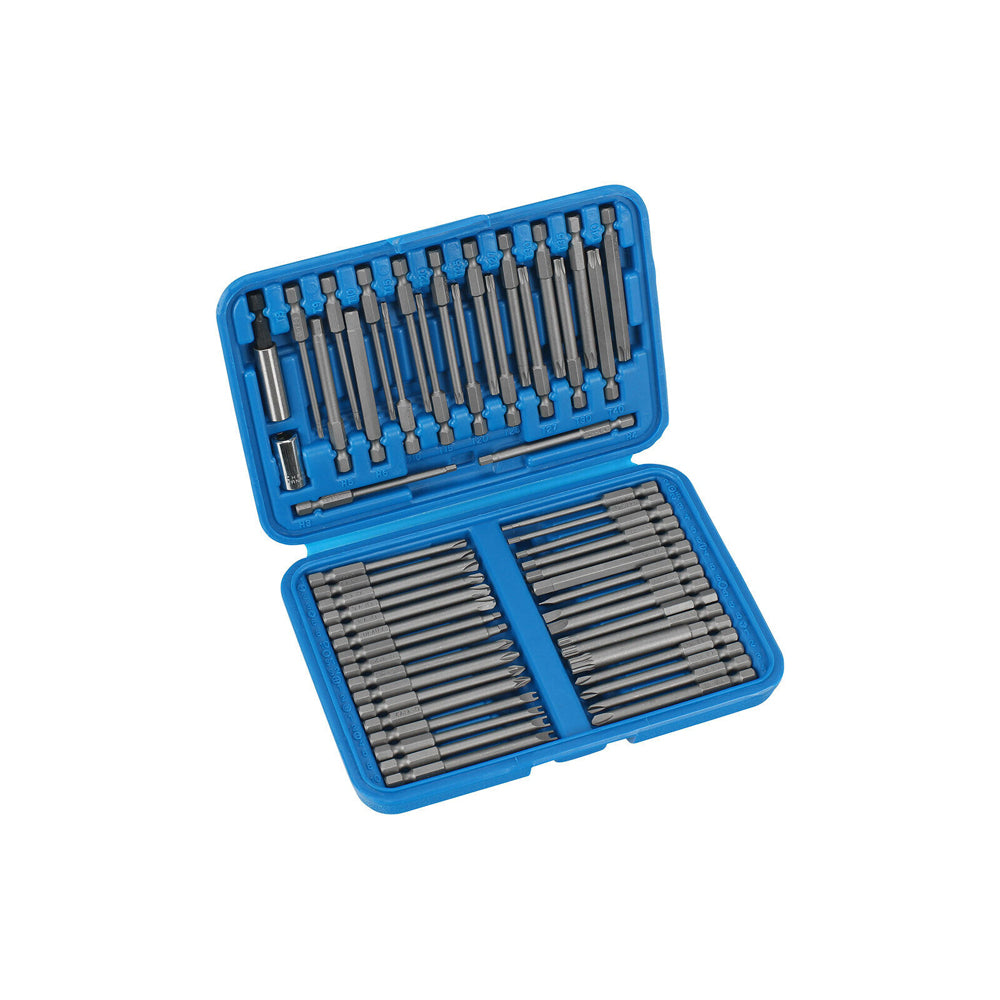 SERIE SET 55pz CHIAVI A BUSSOLA 1/4" BUSSOLE INSERTO ESAGONALE PROLUNGATE CONDOR 1101