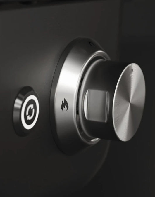 Forno per Pizza Portatile a Gas Witt Pizza Etna Piccolo Rotante 13" - Nero