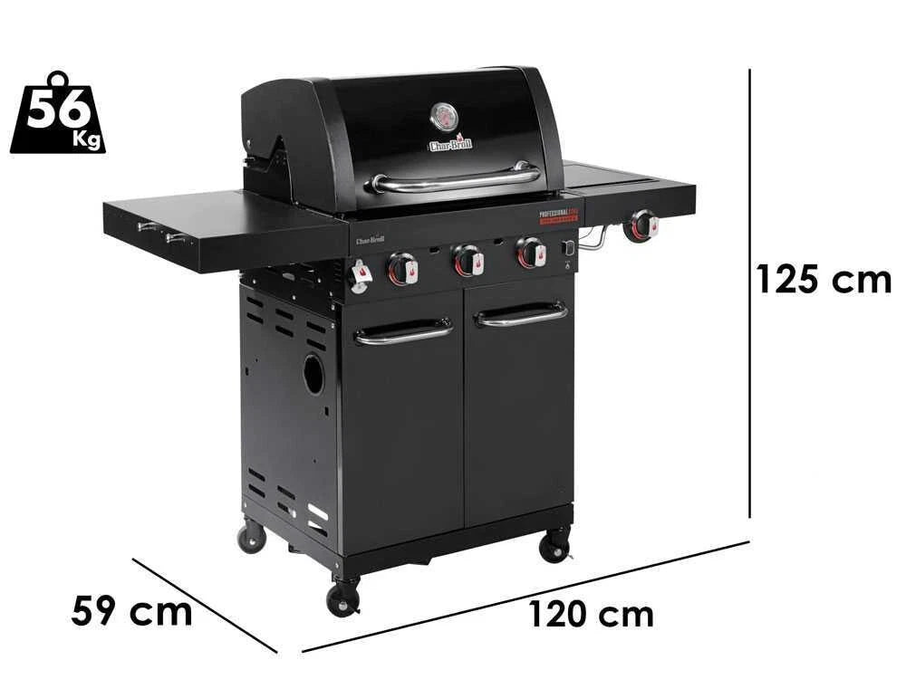 Barbecue a gas 3 fuochi Char-Broil PROFESSIONAL CORE B3 tecnologia TRU-IFRARED