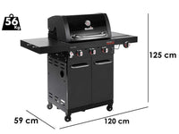 Barbecue a gas 3 fuochi Char-Broil PROFESSIONAL CORE B3 tecnologia TRU-IFRARED