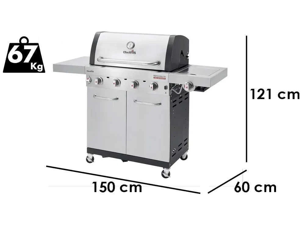 Char-Broil Professional Pro S4 Barbecue Professionale a gas