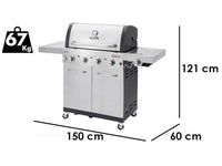 Char-Broil Professional Pro S4 Barbecue Professionale a gas