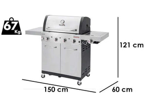 Char-Broil Professional Pro S4 Barbecue Professionale a gas