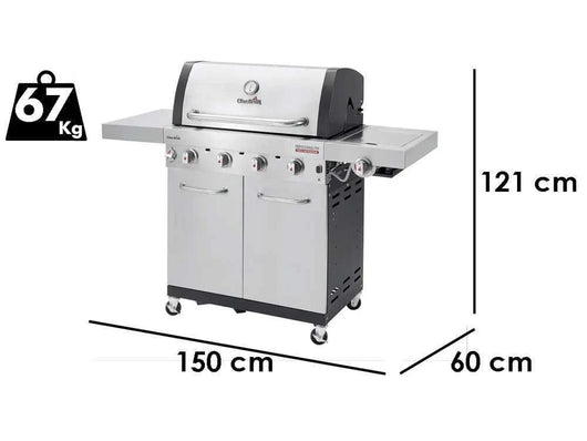Char-Broil Professional Pro S4 Barbecue Professionale a gas