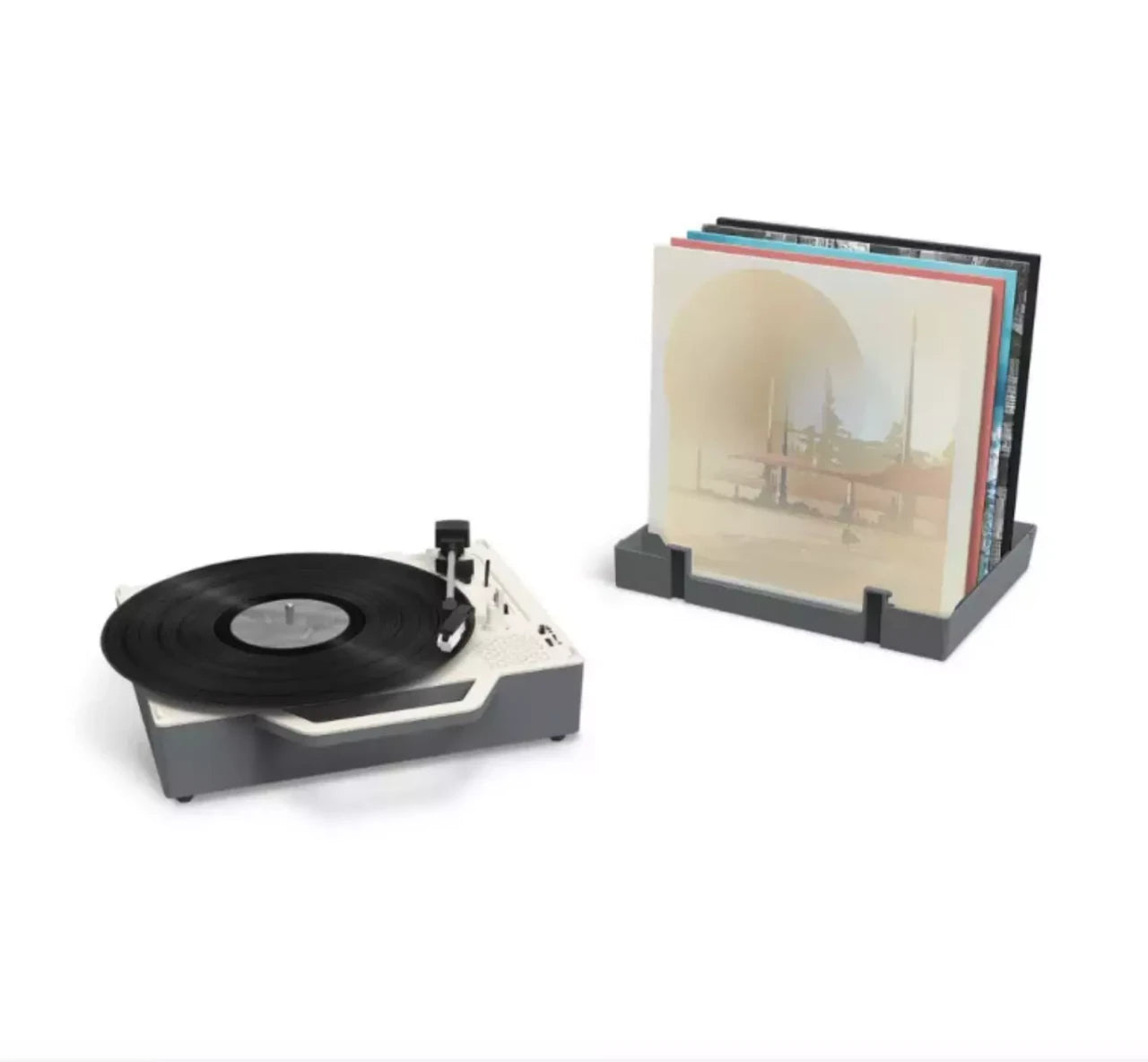 Victrola, Giradischi ReSpin, Bluetooth, Tecnologia Vinyl Stream, colore Grigio