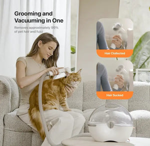 Neakasa - Kit di toelettatura S1 Pro 8-in-1 con aspiraperli per cani / gatti