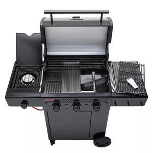 Barbecue a gas Char-Broil Essential 3 G con 3 bruciatori, griglie in ghisa