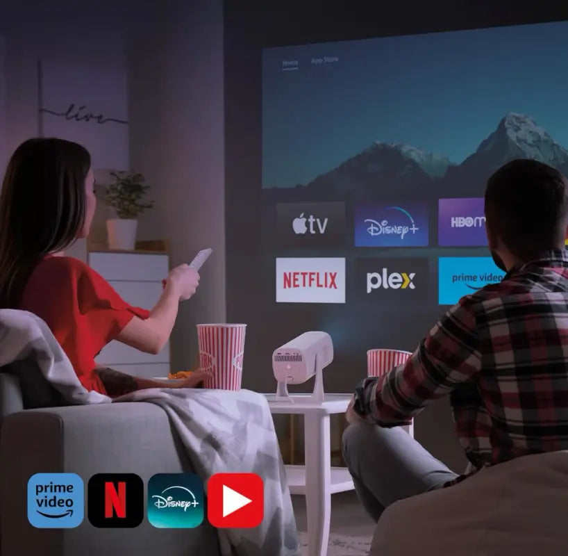 Philips NeoPix 230 NPX230. Proiettore Home Cinema Smart Full HD. bianco