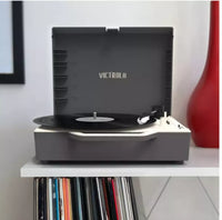 Victrola, Giradischi ReSpin, Bluetooth, Tecnologia Vinyl Stream, colore Grigio