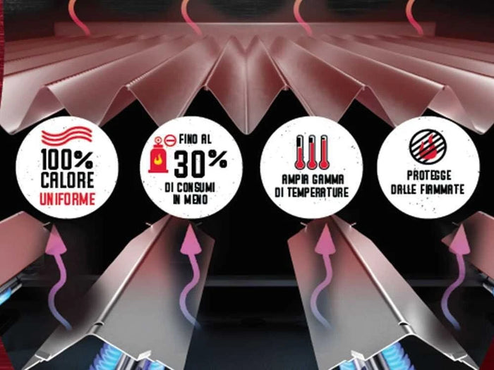 Char-Broil Professional Pro S4 Barbecue Professionale a gas